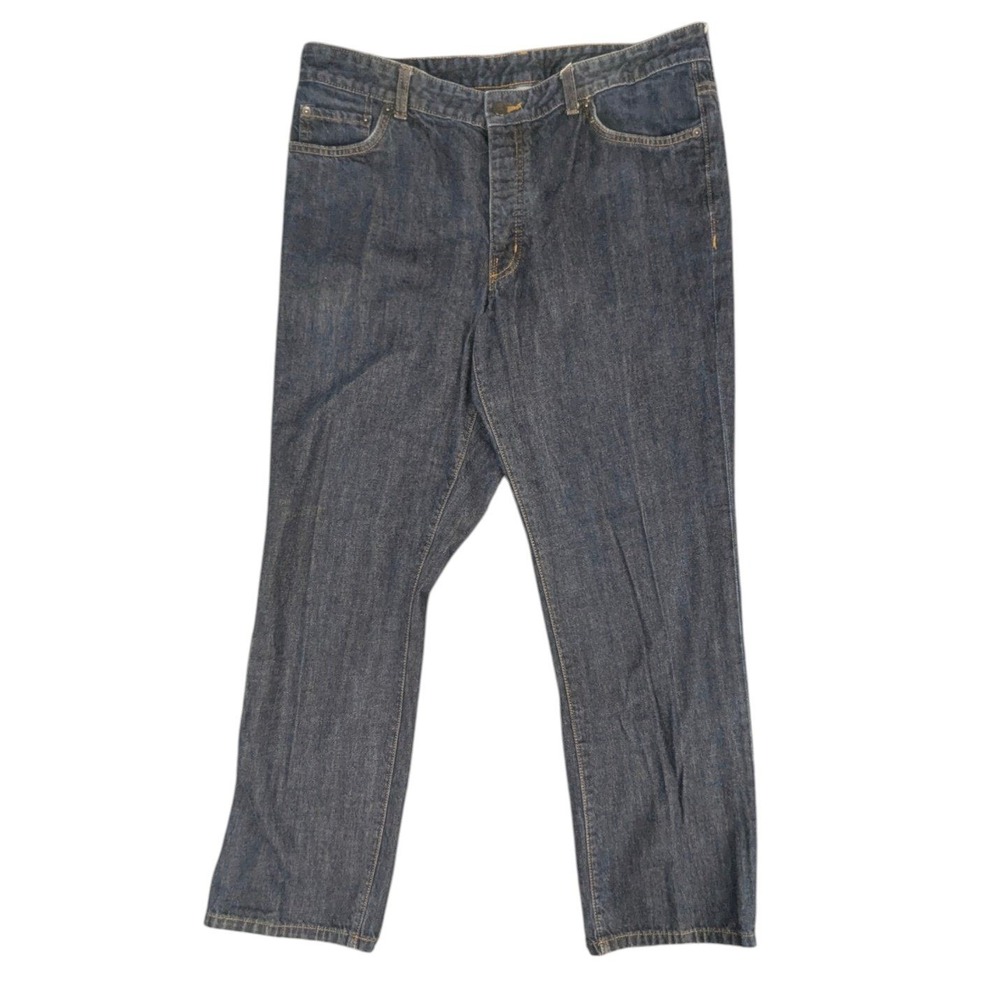 Patagonia Organic Cotton Jeans 38 Mens Dark Wash Straight Leg Gorpcore Workwear